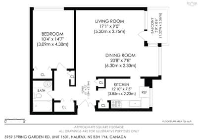 5959 Spring Garden Road #1601 — photo 7